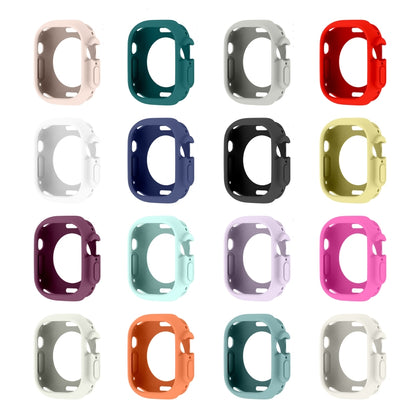 For Apple Watch Ultra 49mm Candy TPU Protective Case(Green) - Watch Cases by buy2fix | Online Shopping UK | buy2fix