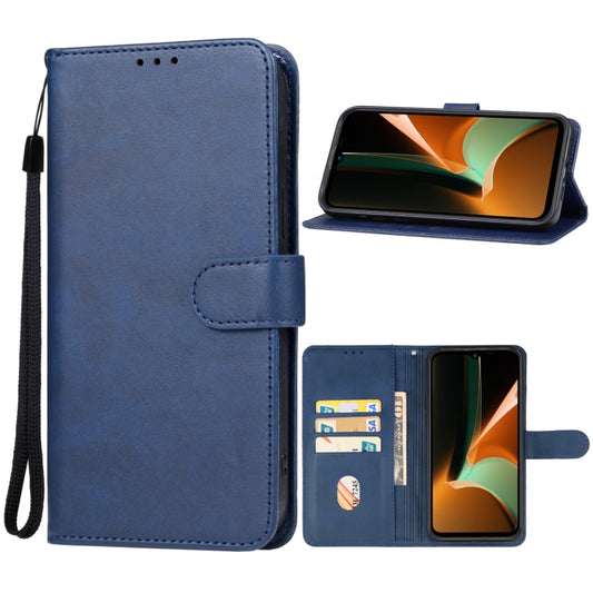 For Ulefone Armor 17 Pro Leather Phone Case(Blue) - Ulefone Cases by buy2fix | Online Shopping UK | buy2fix