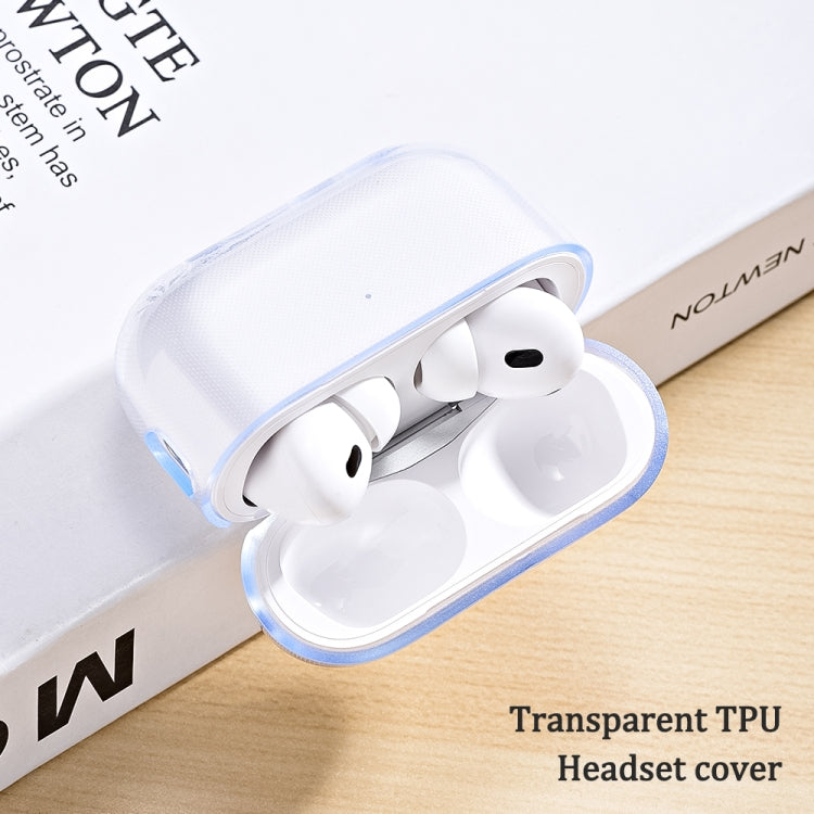 For AirPods Pro 2 Earphone Transparent TPU Protective Case - For AirPods Pro 2 by buy2fix | Online Shopping UK | buy2fix