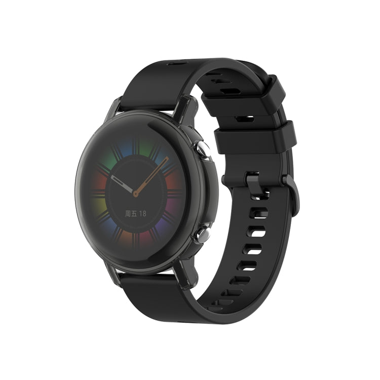 For Huawei Watch GT2 42mm Full Coverage Watch Protective Case with Screen(Transparent Black) - Watch Cases by Huawei | Online Shopping UK | buy2fix