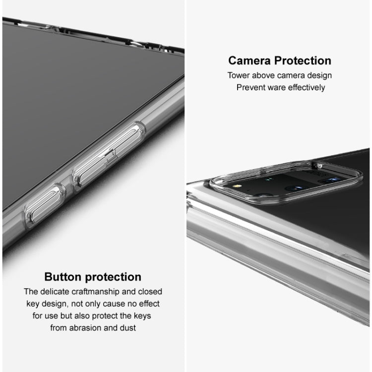 For Google Pixel 7 Pro IMAK UX-5 Series Transparent Shockproof TPU Protective Phone Case(Transparent) - Google Cases by imak | Online Shopping UK | buy2fix