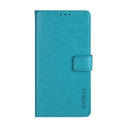 For Huawei nova Y90 idewei Crazy Horse Texture Leather Phone Case(Sky Blue) - Huawei Cases by idewei | Online Shopping UK | buy2fix