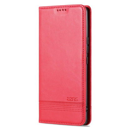 For Honor 80 Pro AZNS Magnetic Calf Texture Leather Phone Case(Red) - Honor Cases by AZNS | Online Shopping UK | buy2fix