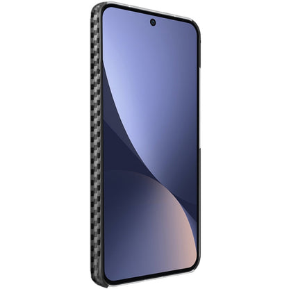 For Xiaomi 13 5G 7.98mm Glass Version IMAK Ruiyi Series Carbon Fiber PU + PC Phone Case(Black) - 13 Cases by imak | Online Shopping UK | buy2fix