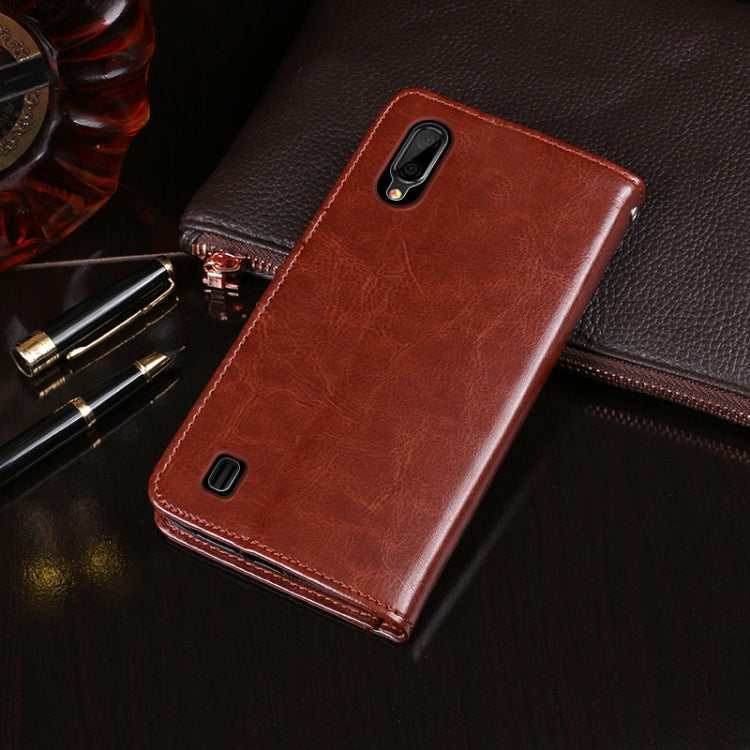 For Blackview BV6100 idewei Crazy Horse Texture Horizontal Flip Leather Case with Holder & Card Slots & Wallet(Rose Red) - More Brand by idewei | Online Shopping UK | buy2fix