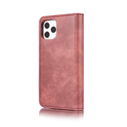 For iPhone 12/12 Pro DG.MING Crazy Horse Texture Detachable Magnetic Leather Case(Red) - iPhone 12 / 12 Pro Cases by DG.MING | Online Shopping UK | buy2fix