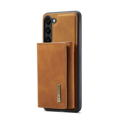 For Samsung Galaxy S23+ 5G DG.MING M1 Series 3-Fold Multi Card Wallet  Phone Case(Brown) - Galaxy S23+ 5G Cases by DG.MING | Online Shopping UK | buy2fix