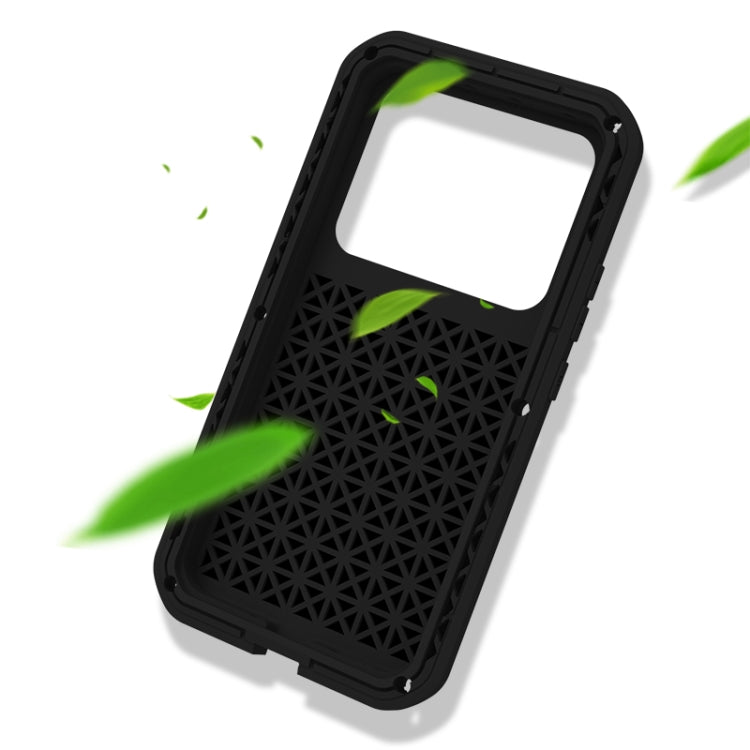 For Xiaomi 13 Pro LOVE MEI Metal Shockproof Life Waterproof Dustproof Phone Case(White) - 13 Pro Cases by LOVE MEI | Online Shopping UK | buy2fix