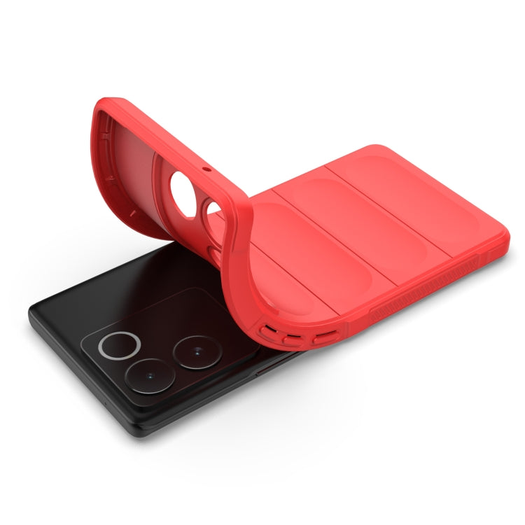 For vivo S17e Magic Shield TPU + Flannel Phone Case(White) - vivo Cases by buy2fix | Online Shopping UK | buy2fix