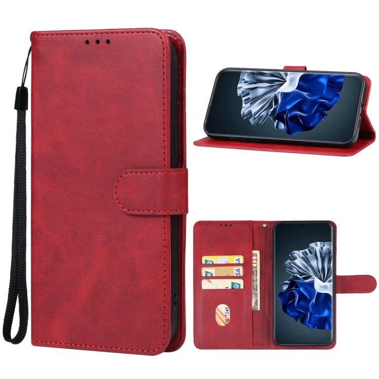 For Huawei Pura 70 Pro Leather Phone Case(Red) - Huawei Cases by buy2fix | Online Shopping UK | buy2fix