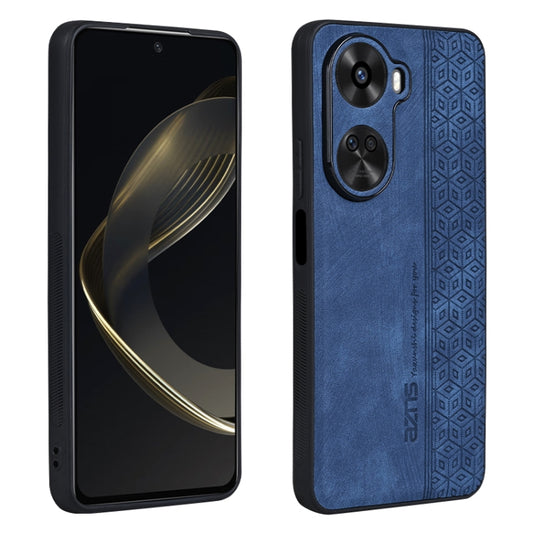 For Huawei nova 11 SE AZNS 3D Embossed Skin Feel Phone Case(Sapphire Blue) - Huawei Cases by AZNS | Online Shopping UK | buy2fix