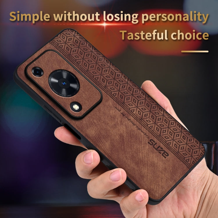 For Huawei Enjoy 70 AZNS 3D Embossed Skin Feel Phone Case(Dark Green) - Huawei Cases by AZNS | Online Shopping UK | buy2fix