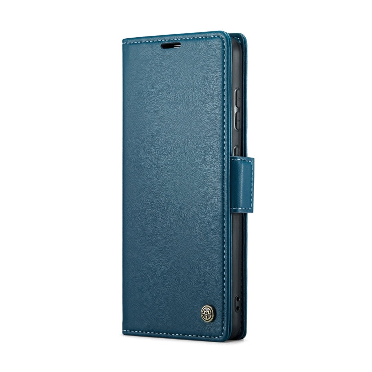 For Samsung Galaxy A35 5G CaseMe 023 Butterfly Buckle Litchi Texture RFID Anti-theft Leather Phone Case(Blue) - Galaxy Phone Cases by CaseMe | Online Shopping UK | buy2fix