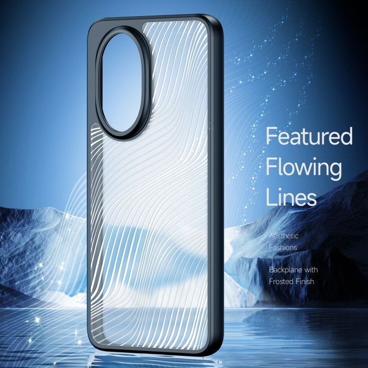 For Honor 200 DUX DUCIS Aimo Series TPU + PC Frosted Feel Phone Case(Black) - Honor Cases by DUX DUCIS | Online Shopping UK | buy2fix