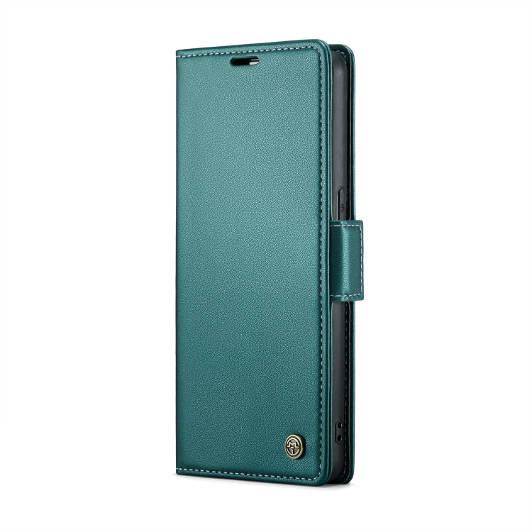 For OPPO Reno8 Pro 5G Global CaseMe 023 Butterfly Buckle Litchi Texture RFID Anti-theft Leather Phone Case(Pearly Blue) - OPPO Cases by CaseMe | Online Shopping UK | buy2fix