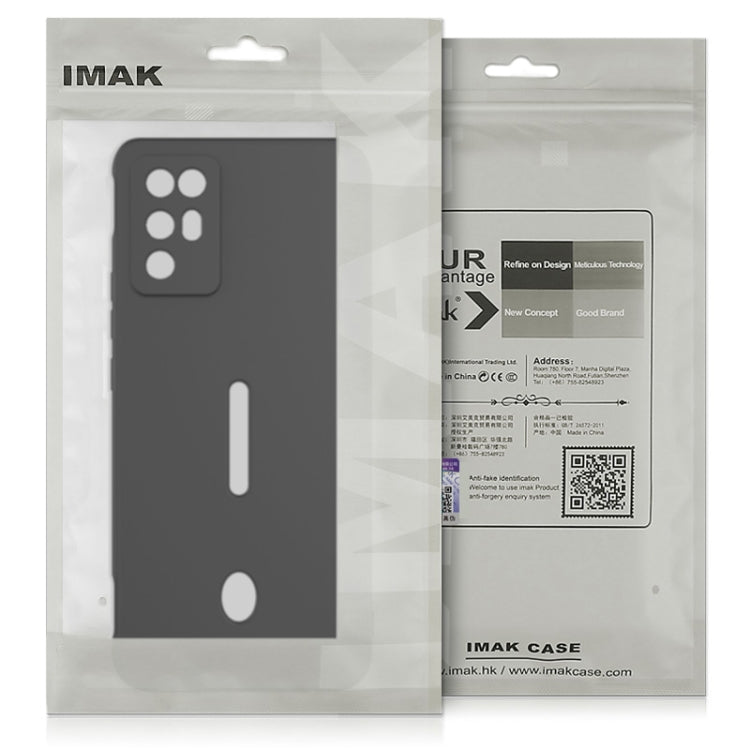 For Meizu 20 5G imak UC-4 Series Straight Edge TPU Phone Case(Black) - Meizu by imak | Online Shopping UK | buy2fix