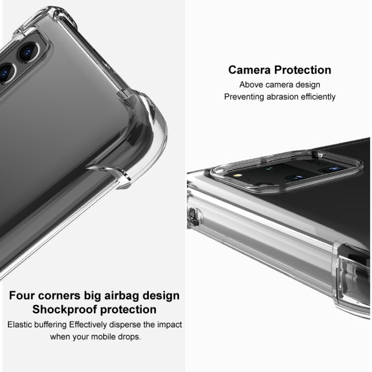 For Xiaomi 13 Ultra 5G imak Shockproof Airbag TPU Phone Case(Transparent) - 13 Ultra Cases by imak | Online Shopping UK | buy2fix
