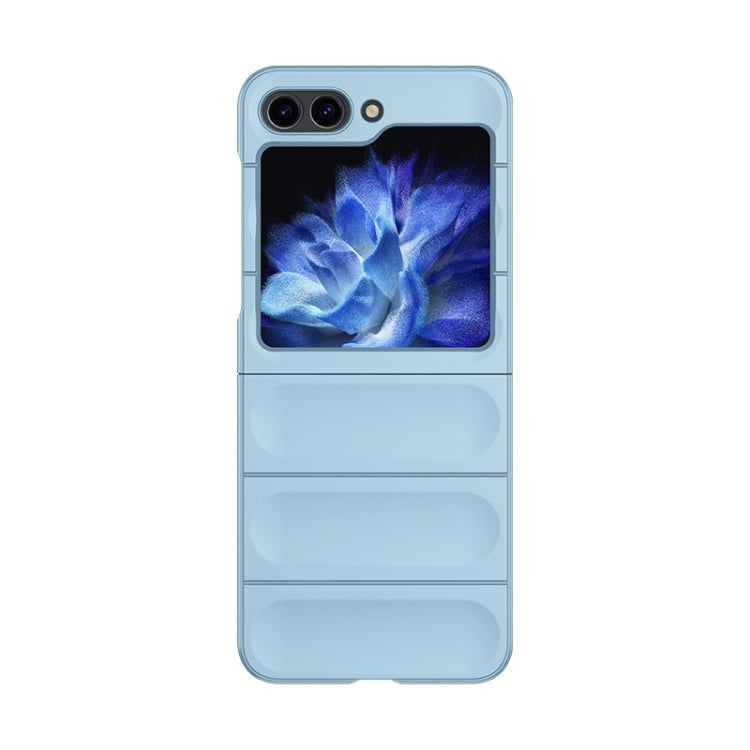 For Samsung Galaxy Z Flip5 Skin Feel Magic Shield Shockproof Phone Case(Blue) - Galaxy Z Flip5 Cases by buy2fix | Online Shopping UK | buy2fix