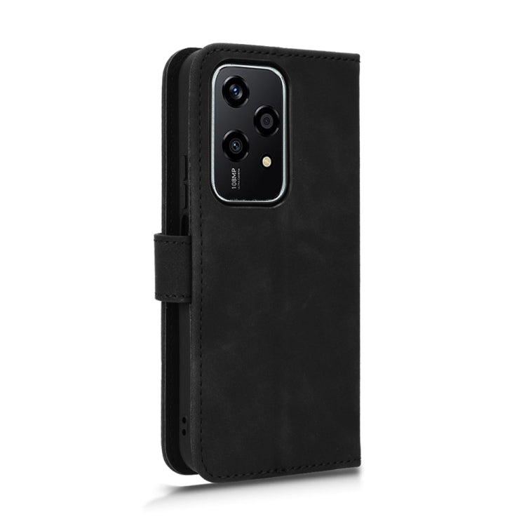 For Honor 200 Lite Skin Feel Magnetic Flip Leather Phone Case(Black) - Honor Cases by buy2fix | Online Shopping UK | buy2fix