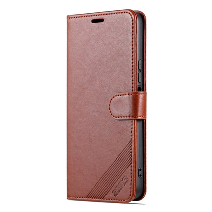 For Honor Play 40 AZNS Sheepskin Texture Flip Leather Phone Case(Brown) - Honor Cases by AZNS | Online Shopping UK | buy2fix