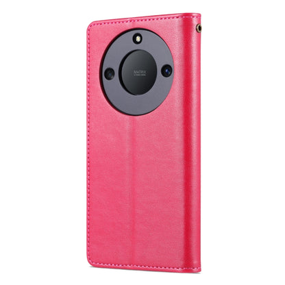 For Honor X50 AZNS Sheepskin Texture Flip Leather Phone Case(Red) - Honor Cases by AZNS | Online Shopping UK | buy2fix