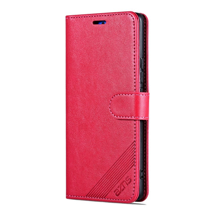 For Honor 100 AZNS Sheepskin Texture Flip Leather Phone Case(Red) - Honor Cases by AZNS | Online Shopping UK | buy2fix