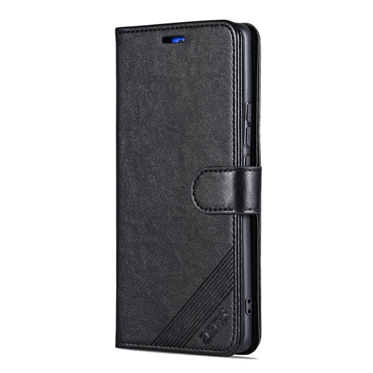 For Honor 300 Pro AZNS Sheepskin Texture Flip Leather Phone Case(Black) - Honor Cases by AZNS | Online Shopping UK | buy2fix