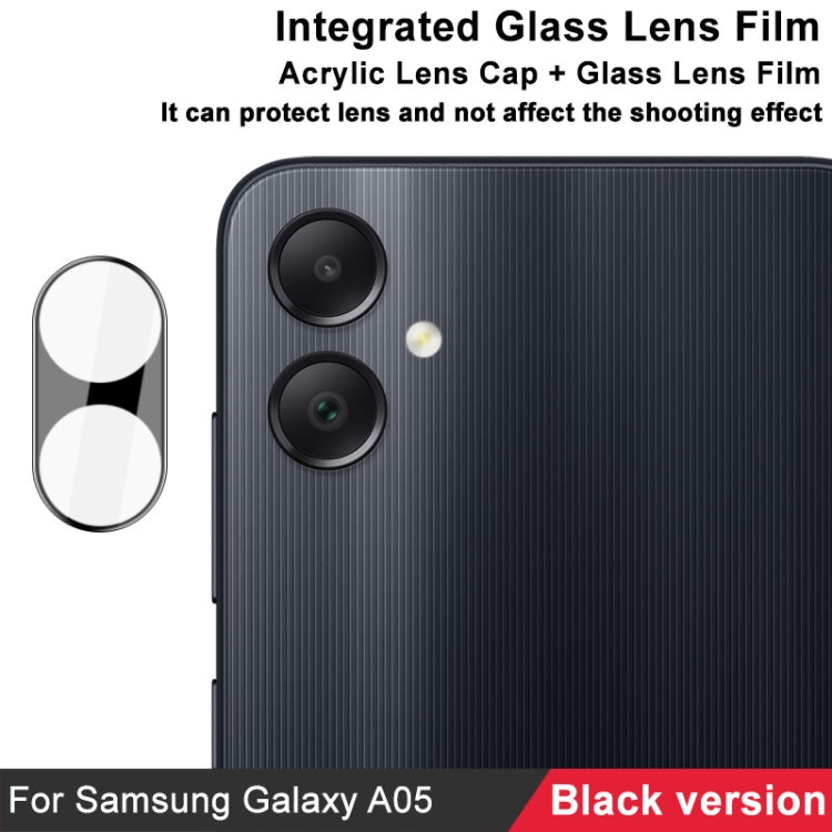 For Samsung Galaxy A05 imak High Definition Integrated Glass Lens Film Black Version - For Samsung by imak | Online Shopping UK | buy2fix