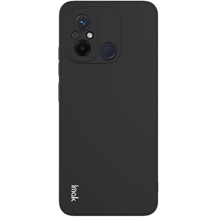 For Xiaomi Redmi 12C 4G IMAK UC-4 Series Straight Edge TPU Soft Phone Case(Black) - Xiaomi Cases by imak | Online Shopping UK | buy2fix
