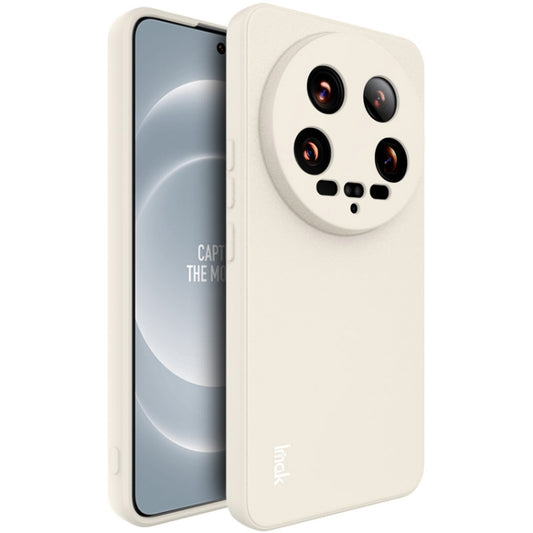 For Xiaomi 14 Ultra 5G IMAK UC-4 Series Straight Edge TPU Soft Phone Case(White) - 14 Ultra Cases by imak | Online Shopping UK | buy2fix