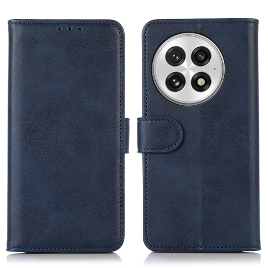 For OnePlus 13 Cow Texture Leather Phone Case(Blue) - OnePlus Cases by buy2fix | Online Shopping UK | buy2fix