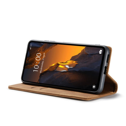 For Xiaomi Poco F5 5G/Redmi Note 12 Turbo 5G CaseMe 013 Multifunctional Horizontal Flip Leather Phone Case(Brown) - Xiaomi Cases by CaseMe | Online Shopping UK | buy2fix