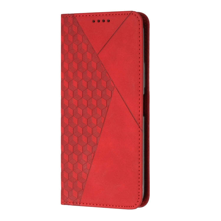 For Xiaomi 14 pro Diamond Splicing Skin Feel Magnetic Leather Phone Case(Red) - 14 Pro Cases by buy2fix | Online Shopping UK | buy2fix