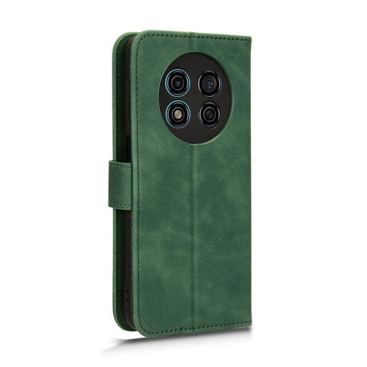 For Ulefone Note 15 Skin Feel Magnetic Flip Leather Phone Case(Green) - Ulefone Cases by buy2fix | Online Shopping UK | buy2fix