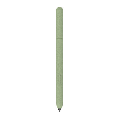 For Samsung Galaxy Tab S6 Lite LOVE MEI Frosted Leather Texture Silicone Protective Pen Case(Green) - Pencil Accessories by LOVE MEI | Online Shopping UK | buy2fix