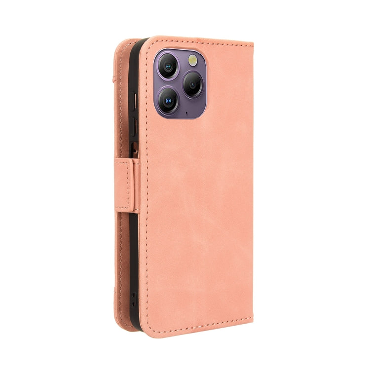 For Blackview A96 Skin Feel Calf Texture Card Slots Leather Phone Case(Pink) - More Brand by buy2fix | Online Shopping UK | buy2fix