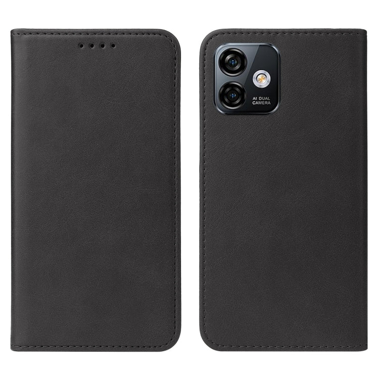 For Ulefone Note 16 Pro Magnetic Closure Leather Phone Case(Black) - Ulefone Cases by buy2fix | Online Shopping UK | buy2fix