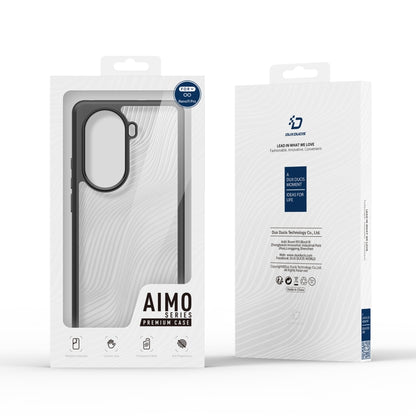 For OPPO Reno11 Pro Global DUX DUCIS Aimo Series Frosted Feel Phone Case(Black) - Reno11 Pro Cases by DUX DUCIS | Online Shopping UK | buy2fix