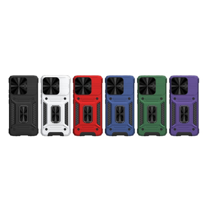 For Xiaomi Redmi K70E 5G Camshield Robot TPU Hybrid PC Phone Case(Black) - K70E Cases by buy2fix | Online Shopping UK | buy2fix