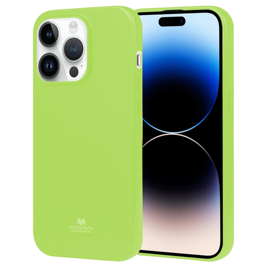 For iPhone 15 Pro Max GOOSPERY PEARL JELLY Shockproof TPU Phone Case(Grass Green) - iPhone 15 Pro Max Cases by GOOSPERY | Online Shopping UK | buy2fix