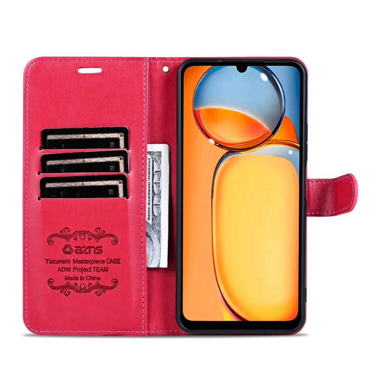 For Huawei Enjoy 70 AZNS Sheepskin Texture Flip Leather Phone Case(Red) - Huawei Cases by AZNS | Online Shopping UK | buy2fix