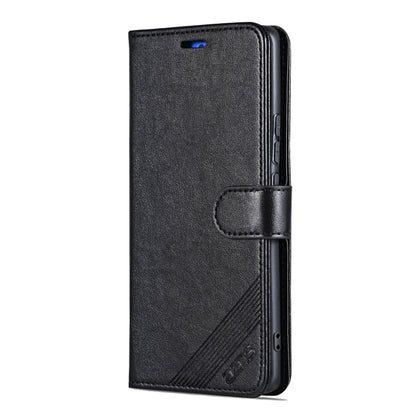 For Huawei Pura 70 AZNS Sheepskin Texture Flip Leather Phone Case(Black) - Huawei Cases by AZNS | Online Shopping UK | buy2fix