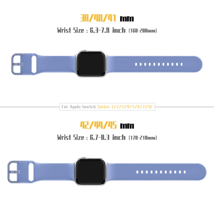 For Apple Watch Series 3 38mm Pin Buckle Silicone Watch Band(Cyan Blue) - Watch Bands by buy2fix | Online Shopping UK | buy2fix