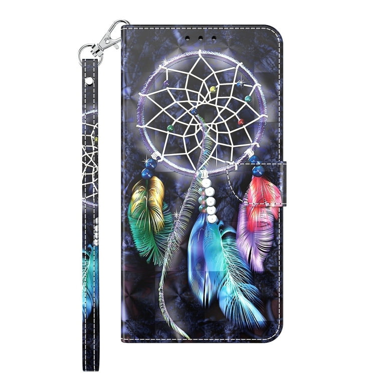 For Samsung Galaxy A25 5G 3D Painted Leather Phone Case(Colorful Dreamcatcher) - Galaxy Phone Cases by buy2fix | Online Shopping UK | buy2fix