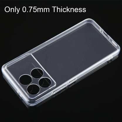 For Xiaomi Redmi K70 Ultra-thin Transparent TPU Phone Case - K70 Cases by buy2fix | Online Shopping UK | buy2fix