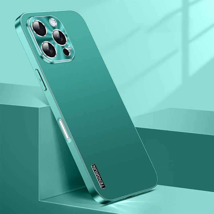 For iPhone 16 Pro Streamer Series Micro Frosted Metal Paint PC Phone Case(Alpine Green) - iPhone 16 Pro Cases by buy2fix | Online Shopping UK | buy2fix