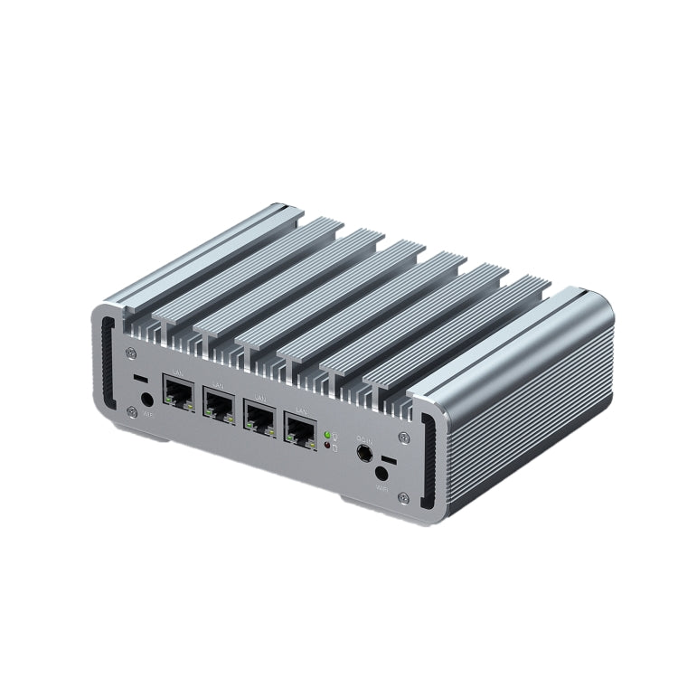 HYSTOU PO9B-J4125-4L Embedded Intel Celeron J4125 Processor Four Network Ports Mini Host, Specification:8GB+128GB - Windows Mini PCs by HYSTOU | Online Shopping UK | buy2fix