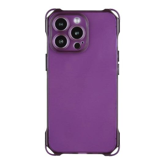 For iPhone 16 Pro Max Four-corner Shockproof TPU Phone Case(Purple) - iPhone 16 Pro Max Cases by buy2fix | Online Shopping UK | buy2fix