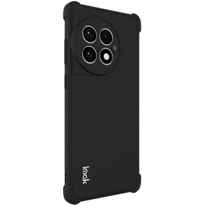 For OnePlus Ace 2 Pro 5G imak Shockproof Airbag TPU Phone Case(Matte Black) - OnePlus Cases by imak | Online Shopping UK | buy2fix