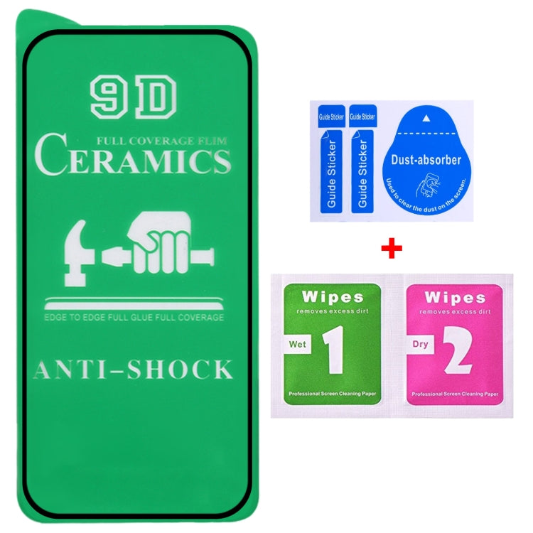 For iPhone 16 9D Full Screen Full Glue Ceramic Film - iPhone 16 Tempered Glass by buy2fix | Online Shopping UK | buy2fix